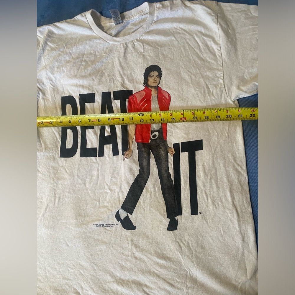 Michael Johnson Vintage Basic Tee - image 3